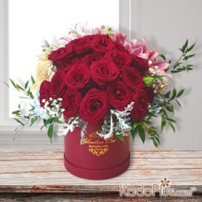 Splendeur Box: Burgundy