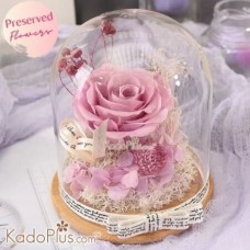 Eternal Preserved Rose Pink