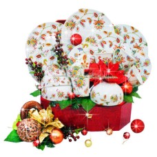 Parcel Keramik Natal: Dinner Set 7