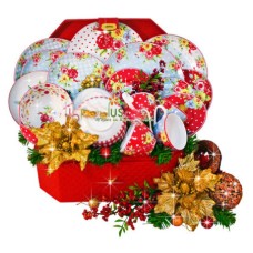Parcel Keramik Natal: Dinner Set 4