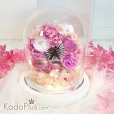 Carousel Dome Preserved Flowers
