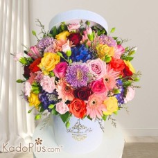 Vibrant Love Flower Box