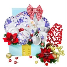 Parcel Keramik Natal: Dinner Set 2