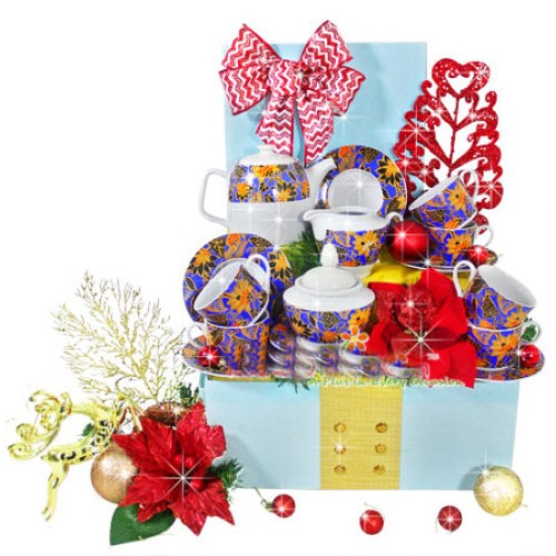 Parcel Keramik Natal: Tea Set 1