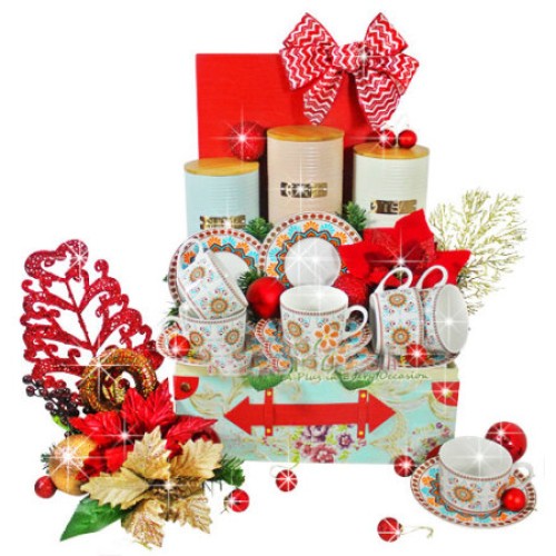 Parcel Keramik Natal: Tea Set 2