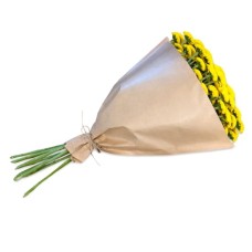 Bundle of yellow Chrysanthemums