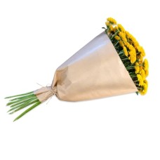 Bundle of orange Chrysanthemums