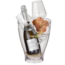 Natural Elegance: Prosecco Albino Armani DOC (75 cl) incl. ice bucket and two 