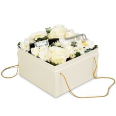 Flowerbox «Mykonos» (20 cm) with Prosecco Albino Armani DOC (20 cl)