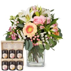 Lily Princess with Bee-Family honey gift set (Minimum)