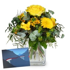 Little Sunshine with a CHF 50.- gift voucher from the Rhaetian Railway (Minimum)