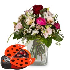 Thinking of You ... with Munz chocolate ladybird (Minimum)