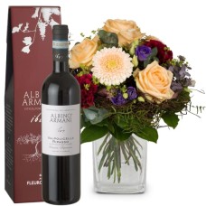 Colorful flower dream with Ripasso Albino Armani DOC (Minimum)