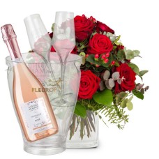 I Love You with Prosecco Rose Albino Armani DOC (Minimum)