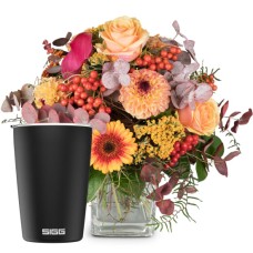 Late Summer Magic with SIGG travel mug NESO Cup Pure Ceram Black 0.3L (Minimum)