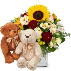 Summer Magic with two teddy bears (Minimum)