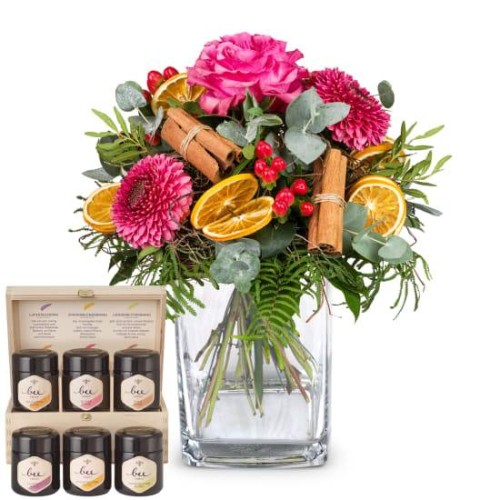 Happy Day with Bee-Family honey gift set (Minimum)