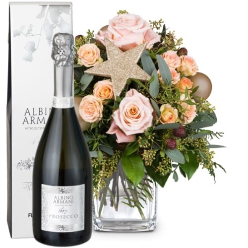 Shooting Star Bouquet with Prosecco Albino Armani DOC (Minimum)