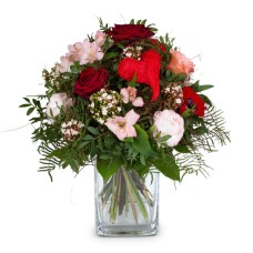 Valentine's Day Bouquet with red roses (Minimum)