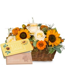Enchantment of Nature with Munz bar of chocolate «Hello Sunshine» (Standard)