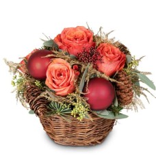 Festive gift with Roses (Minimum)