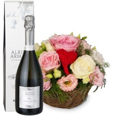 A Message Full of Love with Prosecco Albino Armani DOC (Standard)
