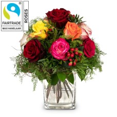 Magic of Roses with Fairtrade Max Havelaar-Roses (Minimum)
