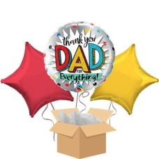 Thank You Dad Balloon Bouquet - 18