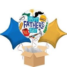 Happy Father's Day Balloon Bouquet - 18