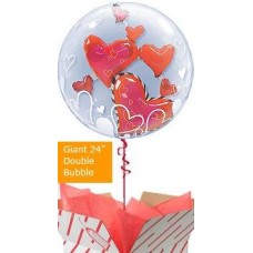 Large Floating Hearts Love Balloon