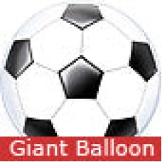 Large Football Bubble Balloon (1 Balloon)