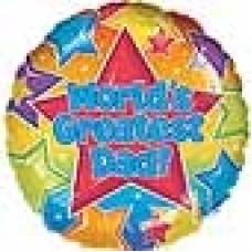 World's Greatest Dad Balloon - Present for dad (1 Balloon)