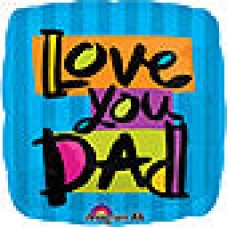 Love You Dad Balloon (1 Balloon)
