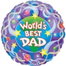 Best Dad In World (1 Balloon)
