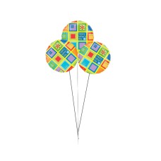 Happy Father's Day Geometric Balloon