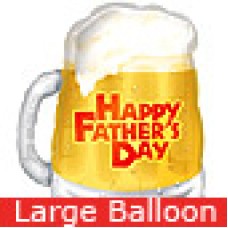 Large Father's Day Beer Mug Balloon (1 Balloon)