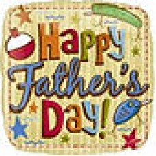 Hooks and Bobbers Father's Day Balloon (1 Balloon)