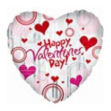 Happy Valentines Day Heart Balloon
