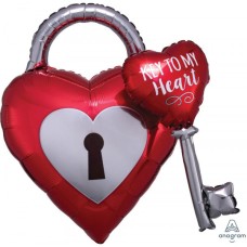 Key To My Heart Large Balloon