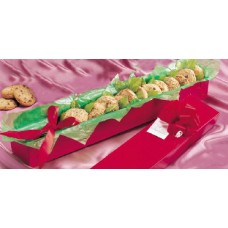 Red Long Stem - 6 Gourmet Cookies (12 Cookies)