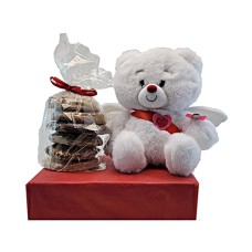 Cupid Bear Cookie Gift Set (1 Dozen)