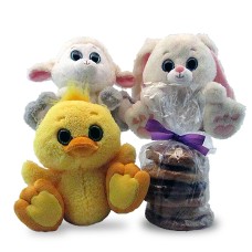 Easter Plush Cookie Bouquet (One Dozen)