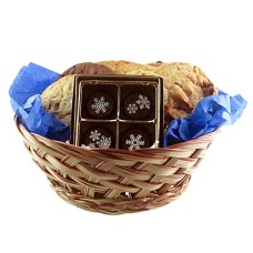 Cookies and Snowflake Truffles Gift Basket