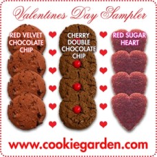 Valentine's Day Cookie Sampler (1 Dozen)
