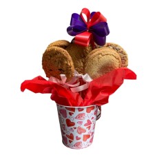 Valentine's Heart Stemmed Tin (1 dozen)