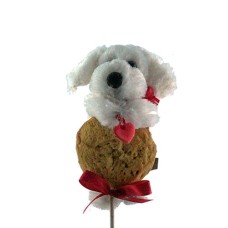 Heart Puppy Cookie Pop