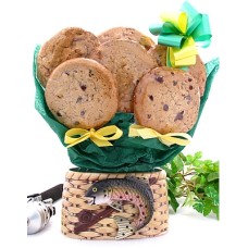 Fishing Basket Bouquet (1 Dozen)