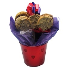 Metallic Heart Pot (1 Dozen)