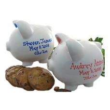 Baby Ceramic Piggy Bank (1 Dozen)