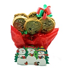 Caroling Snowman Tote Box (1 1/2 Dozen)